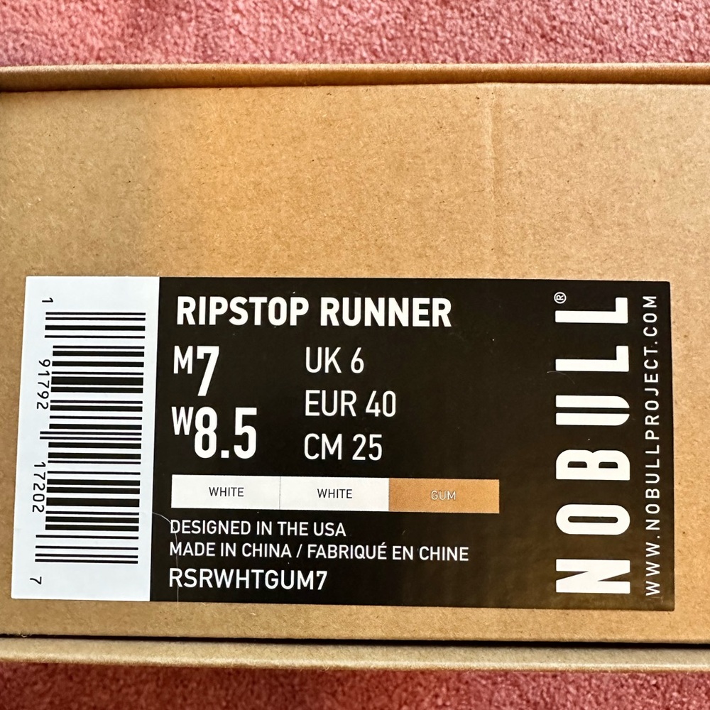 NOBULL, RIPSTOP RUNNER Sneakers (New/Never Worn) - Picture 3 of 9